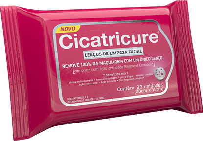 Cicatricure® Lenços de Limpeza Facial